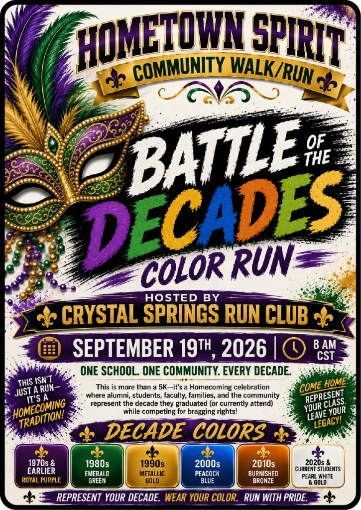 Crystal Springs Homecoming Color Run